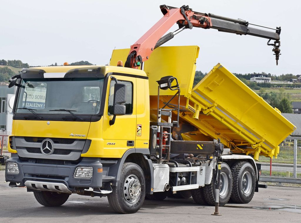 Mercedes-Benz ACTROS 2644 * PK 16001 - K A/FUNK * 6x4 - Camión grúa, Volquete camión: foto 3 Mercedes-Benz ACTROS 2644 * PK 16001 - K A/FUNK * 6x4 - Camión grúa, Volquete camión: foto 3
