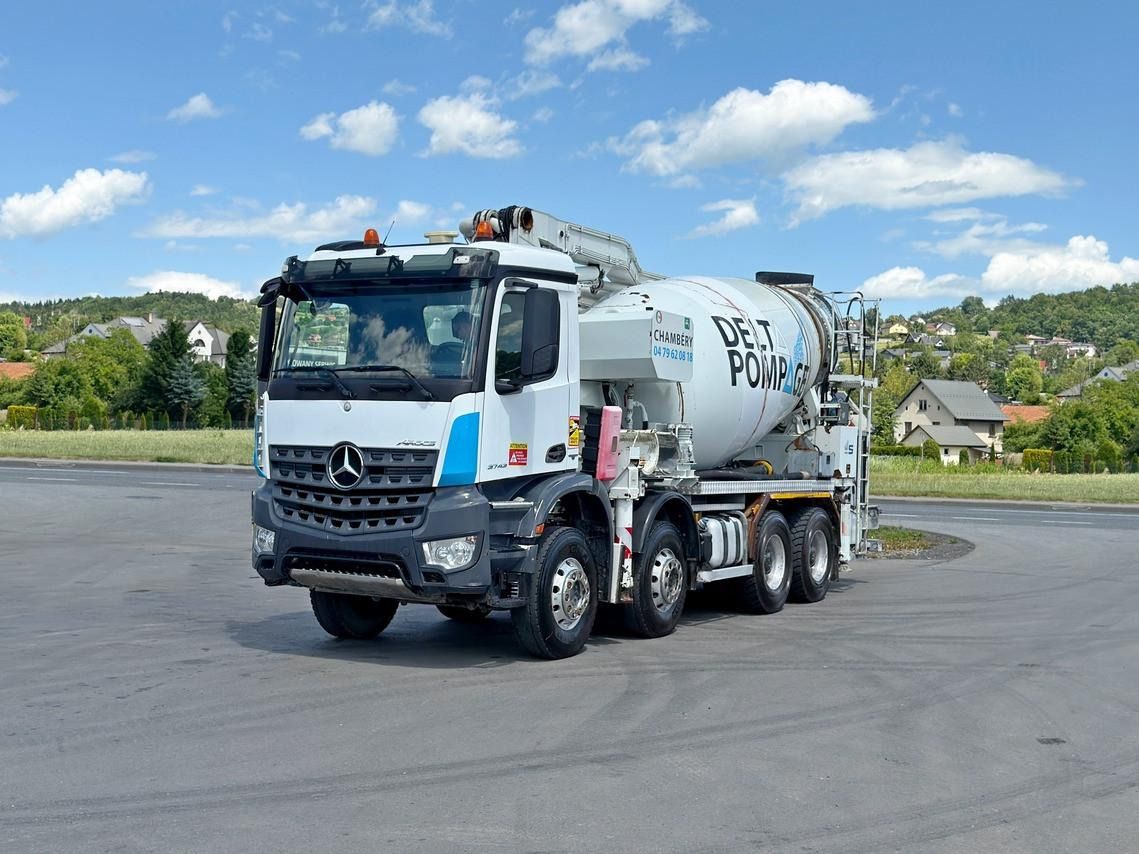 Mercedes-Benz AROCS 3743 * Betonpumpe + FUNK * 8x4 * TOP - Bomba de hormigón: foto 2 Mercedes-Benz AROCS 3743 * Betonpumpe + FUNK * 8x4 * TOP - Bomba de hormigón: foto 2