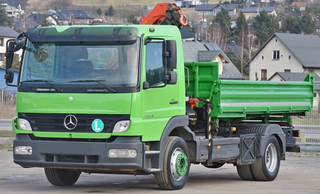Mercedes-Benz ATEGO 1224 Kipper 4,00m* KRAN * TOPZUSTAND - Camión grúa, Volquete camión: foto 5 Mercedes-Benz ATEGO 1224 Kipper 4,00m* KRAN * TOPZUSTAND - Camión grúa, Volquete camión: foto 5