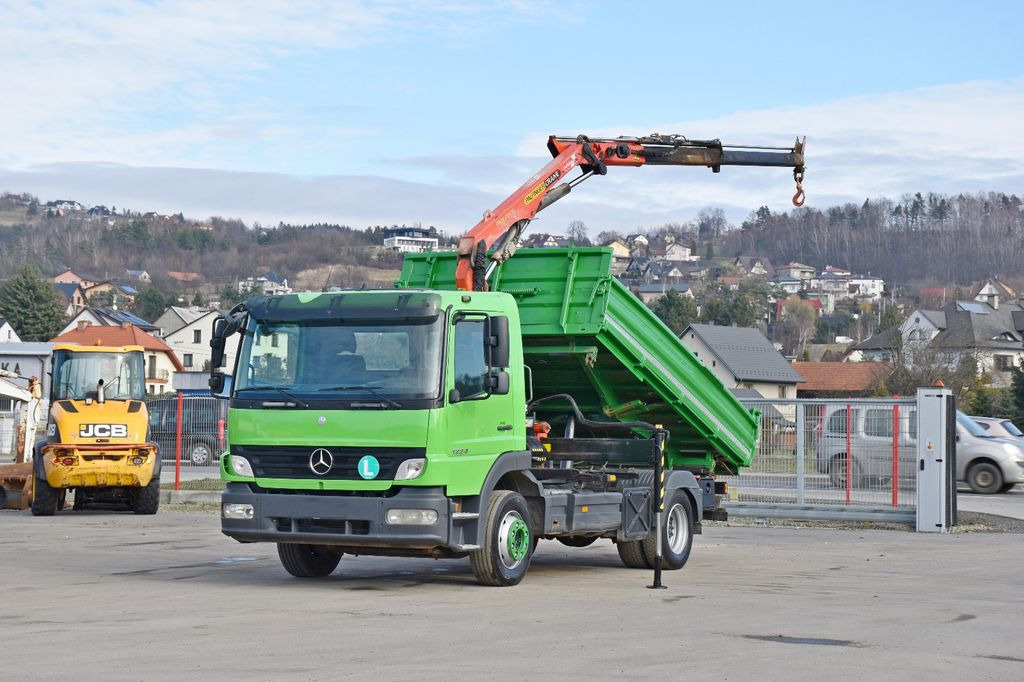 Mercedes-Benz ATEGO 1224 Kipper 4,00m* KRAN * TOPZUSTAND - Camión grúa, Volquete camión: foto 2 Mercedes-Benz ATEGO 1224 Kipper 4,00m* KRAN * TOPZUSTAND - Camión grúa, Volquete camión: foto 2