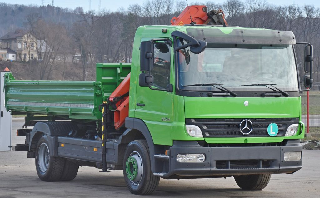Mercedes-Benz ATEGO 1224 Kipper 4,00m* KRAN * TOPZUSTAND - Camión grúa, Volquete camión: foto 4 Mercedes-Benz ATEGO 1224 Kipper 4,00m* KRAN * TOPZUSTAND - Camión grúa, Volquete camión: foto 4