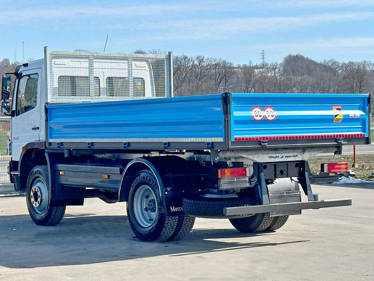 Volquete camión, Camión grúa nuevo Mercedes-Benz AXOR 1629 * KIPPER 4,80 m * 4x4 * TOPZUSTAND: foto 8