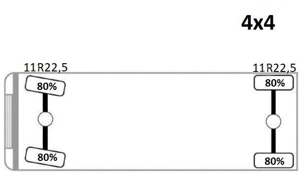 Volquete camión, Camión grúa nuevo Mercedes-Benz AXOR 1629 * KIPPER 4,80 m * 4x4 * TOPZUSTAND: foto 12