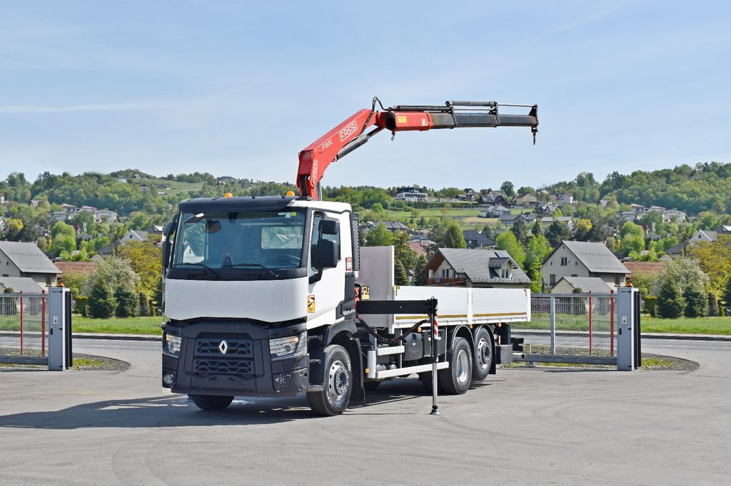 Renault C 380 * PRITSCHE 7,05 m* FASSI F 135C + FUNK - Camión grúa: foto 2 Renault C 380 * PRITSCHE 7,05 m* FASSI F 135C + FUNK - Camión grúa: foto 2