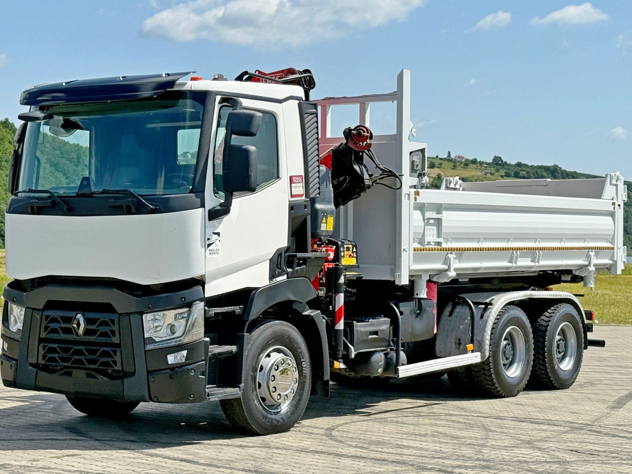 Renault C 430 * FASSI F165A.0.23 + FUNK * 6x4 - Volquete camión, Camión grúa: foto 5 Renault C 430 * FASSI F165A.0.23 + FUNK * 6x4 - Volquete camión, Camión grúa: foto 5