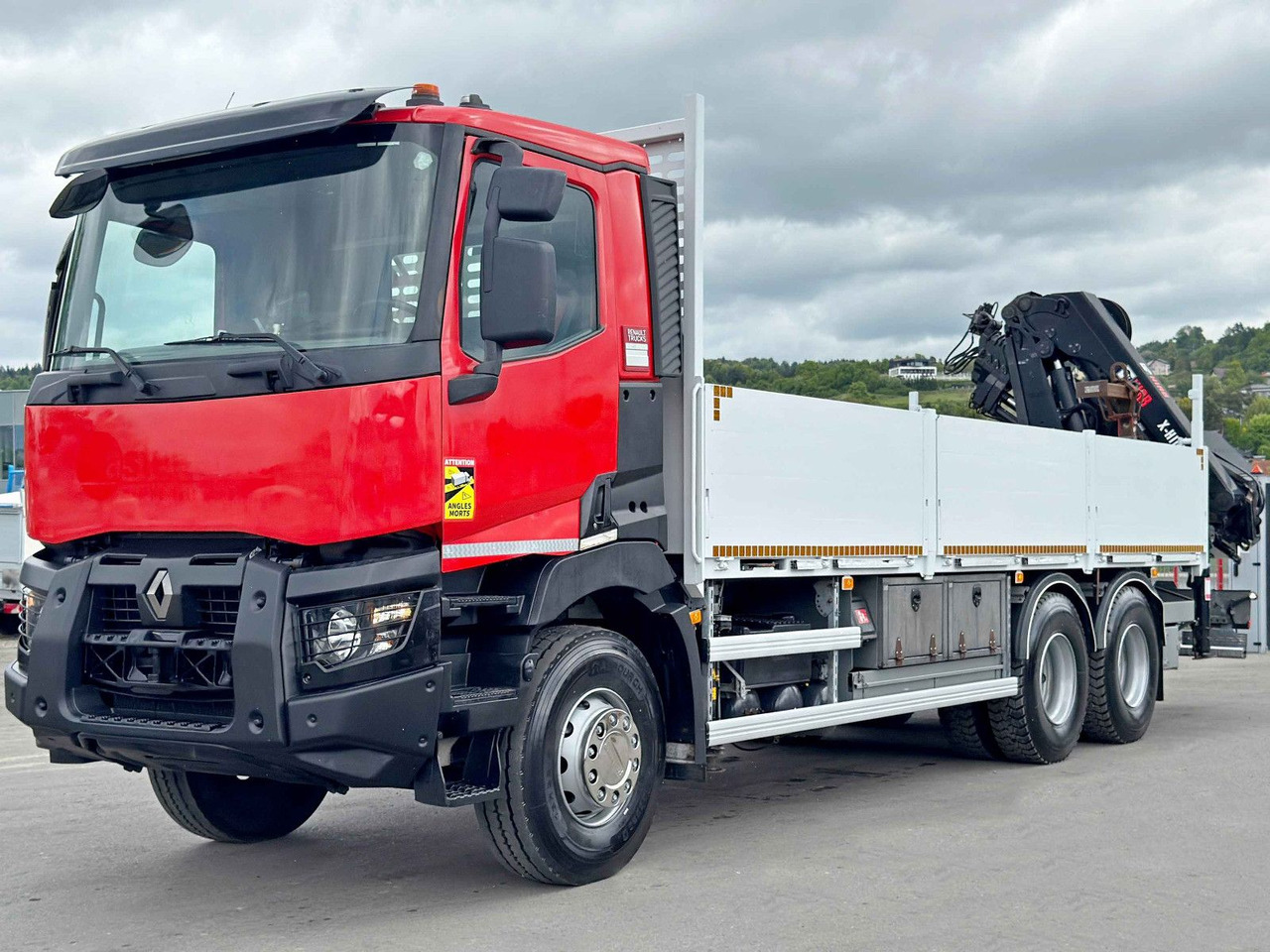 Renault C 430 *HIAB X - HIDUO 188 ES - 4 + FUNK * 6x4 - Camión grúa: foto 4 Renault C 430 *HIAB X - HIDUO 188 ES - 4 + FUNK * 6x4 - Camión grúa: foto 4