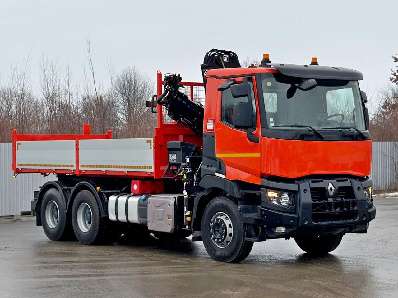 Renault C 430 *KIPPER 5,60m* HIAB 144 BS - 3 HIDUO* 6x4 - Volquete camión, Camión grúa: foto 3 Renault C 430 *KIPPER 5,60m* HIAB 144 BS - 3 HIDUO* 6x4 - Volquete camión, Camión grúa: foto 3