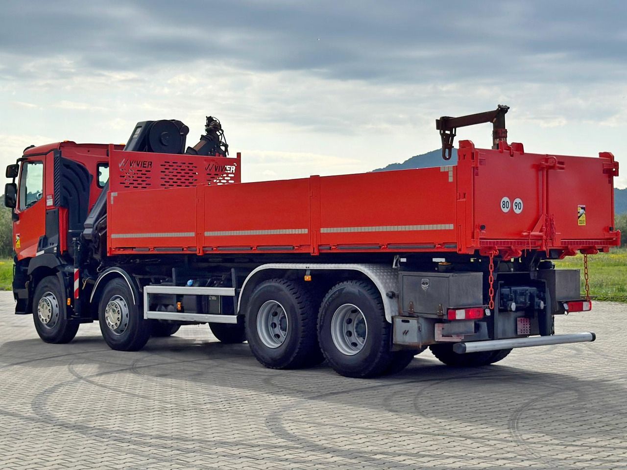 Volquete camión, Camión grúa Renault C 430 *KIPPER 6,80m* HIAB X-HIDUO 188 ES-4 * 8x4: foto 7 Volquete camión, Camión grúa Renault C 430 *KIPPER 6,80m* HIAB X-HIDUO 188 ES-4 * 8x4: foto 7