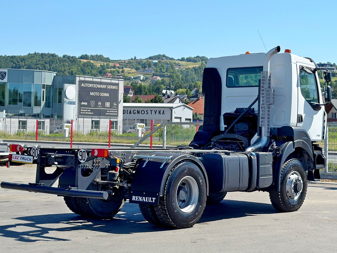 Renault KERAX 370 * FAHRGESTELL 4,55 m / 4x4*TOPZUSTAND - Chasis camión: foto 4 Renault KERAX 370 * FAHRGESTELL 4,55 m / 4x4*TOPZUSTAND - Chasis camión: foto 4