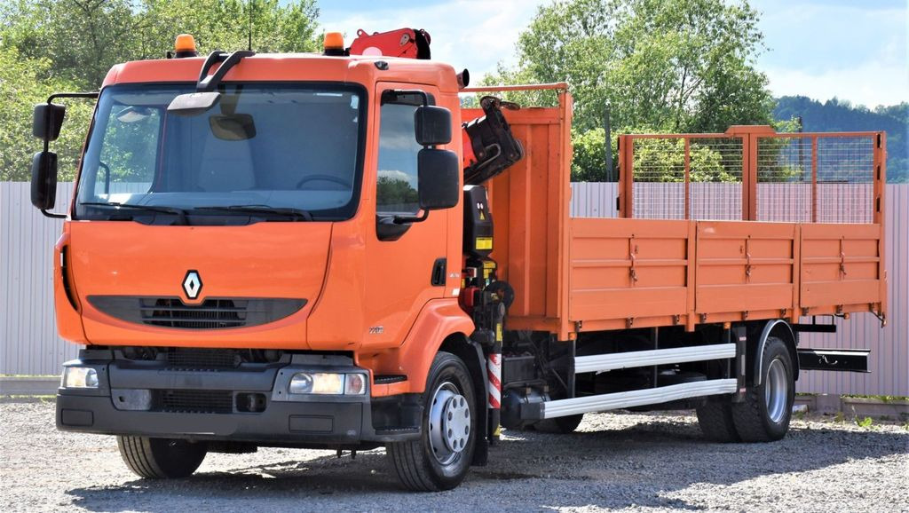 Renault MIDLUM 220 DXI *PRITSCHE 7,20m *FASSI F80A.23 - Camión grúa: foto 4 Renault MIDLUM 220 DXI *PRITSCHE 7,20m *FASSI F80A.23 - Camión grúa: foto 4