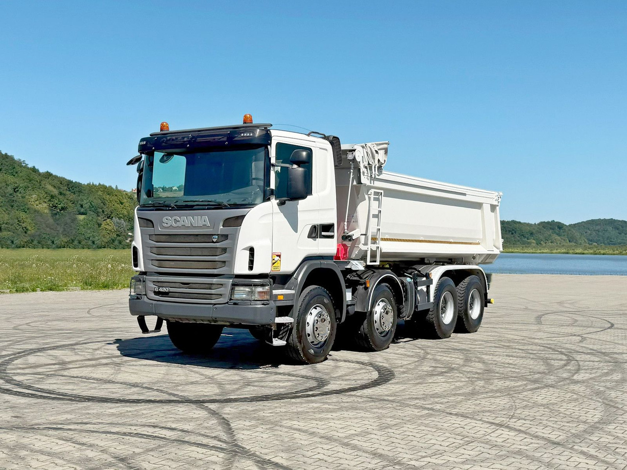 Scania G 420 * KIPPER * 8x4 * TOPZUSTAND - Volquete camión: foto 2 Scania G 420 * KIPPER * 8x4 * TOPZUSTAND - Volquete camión: foto 2