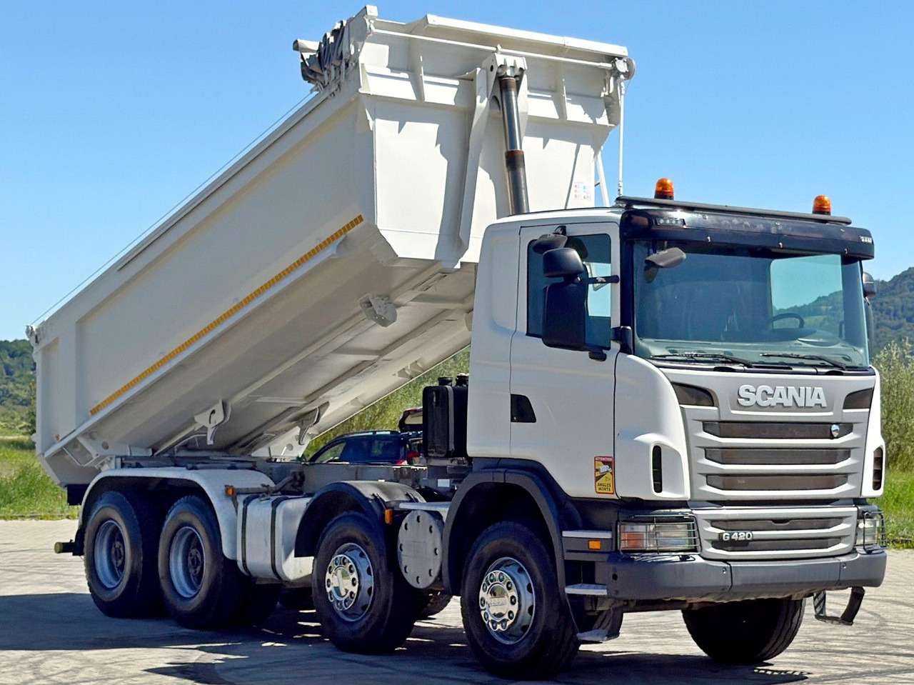 Scania G 420 * KIPPER * 8x4 * TOPZUSTAND - Volquete camión: foto 3 Scania G 420 * KIPPER * 8x4 * TOPZUSTAND - Volquete camión: foto 3