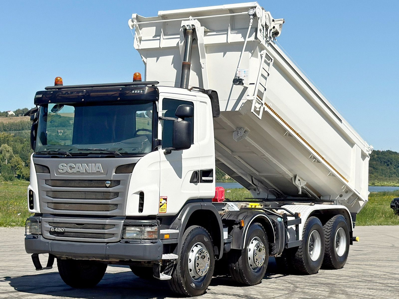 Scania G 420 * KIPPER * 8x4 * TOPZUSTAND - Volquete camión: foto 4 Scania G 420 * KIPPER * 8x4 * TOPZUSTAND - Volquete camión: foto 4