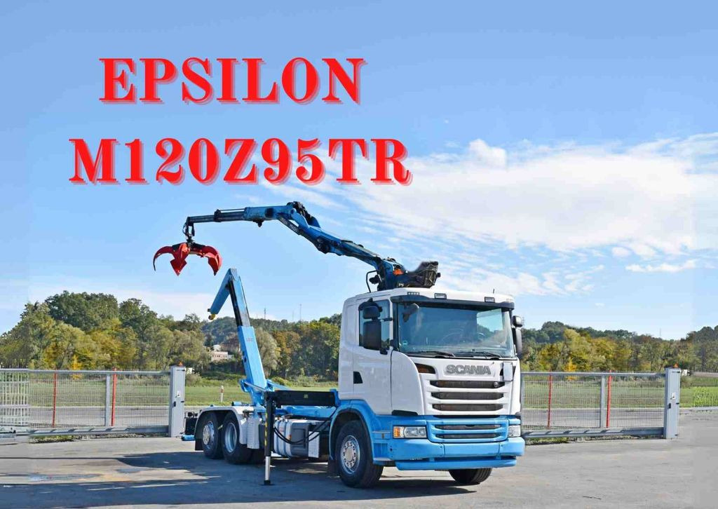 Scania G 440 * Abrollkipper * EPSILON M120Z95TR* TOP Scania G 440 * Abrollkipper * EPSILON M120Z95TR* TOP - Multibasculante camión: foto 1 Scania G 440 * Abrollkipper * EPSILON M120Z95TR* TOP Scania G 440 * Abrollkipper * EPSILON M120Z95TR* TOP - Multibasculante camión: foto 1