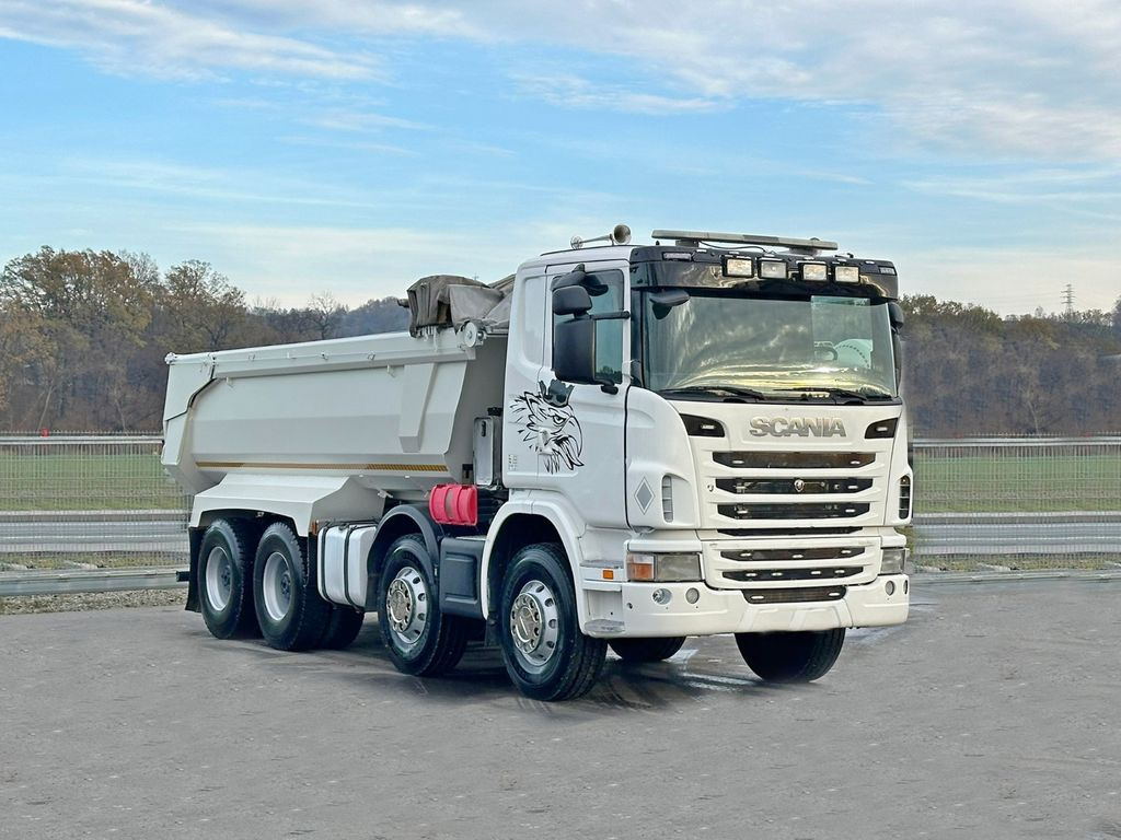 Scania G 480 * Kipper * TOPZUSTAND / 8x4 - Volquete camión: foto 1 Scania G 480 * Kipper * TOPZUSTAND / 8x4 - Volquete camión: foto 1