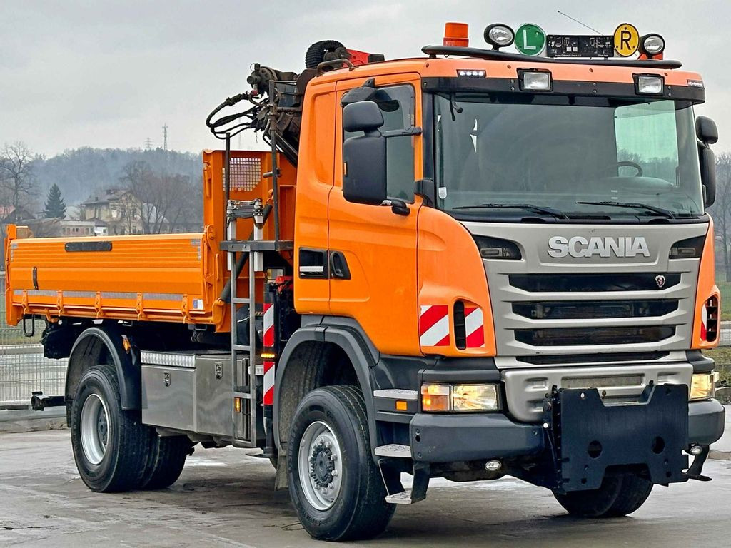 Scania G360 Kipper 4,10m *PK 11002 B + FUNK *4x4 - Volquete camión, Camión grúa: foto 3 Scania G360 Kipper 4,10m *PK 11002 B + FUNK *4x4 - Volquete camión, Camión grúa: foto 3