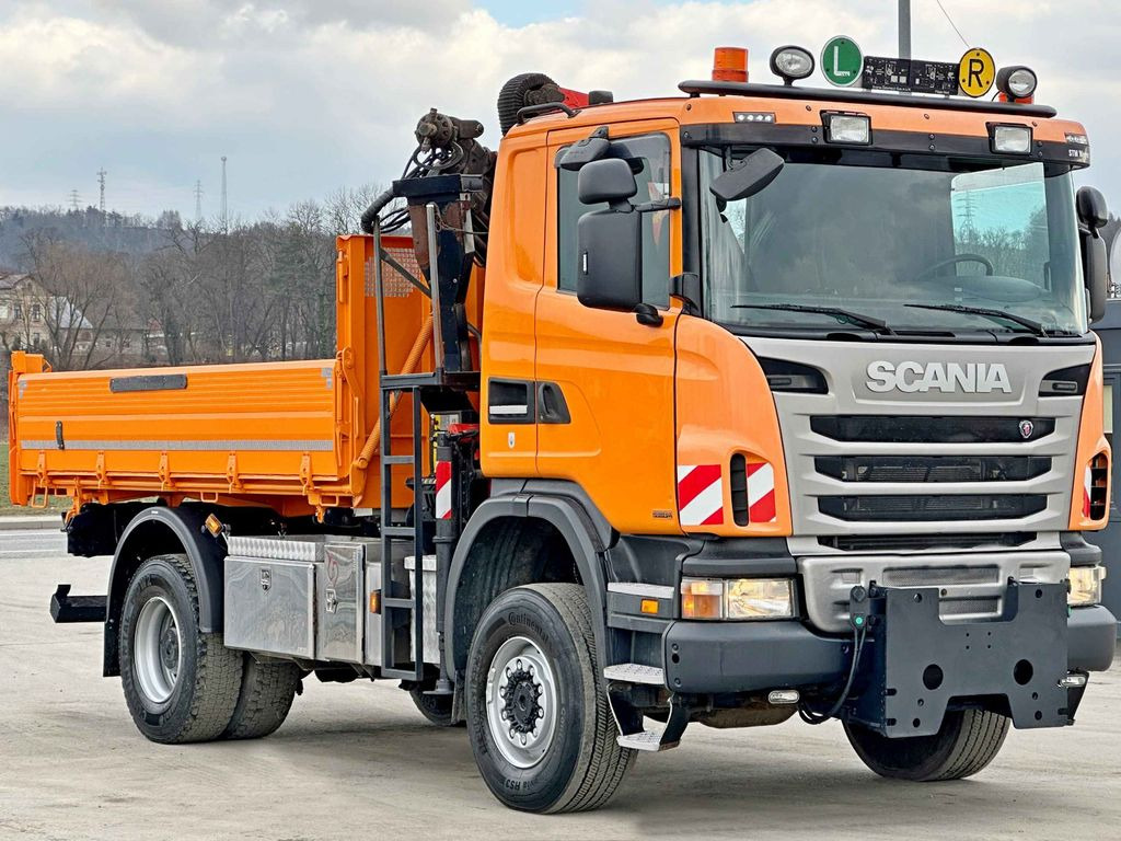 Scania G360 Kipper 4,10m *PK 11002 B + FUNK *4x4 - Volquete camión, Camión grúa: foto 4 Scania G360 Kipper 4,10m *PK 11002 B + FUNK *4x4 - Volquete camión, Camión grúa: foto 4