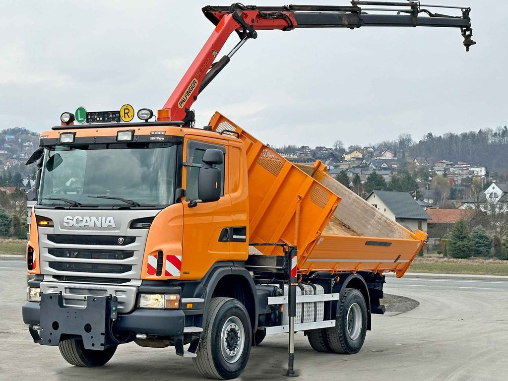 Scania G360 Kipper 4,10m *PK 11002 B + FUNK *4x4 - Volquete camión, Camión grúa: foto 3 Scania G360 Kipper 4,10m *PK 11002 B + FUNK *4x4 - Volquete camión, Camión grúa: foto 3