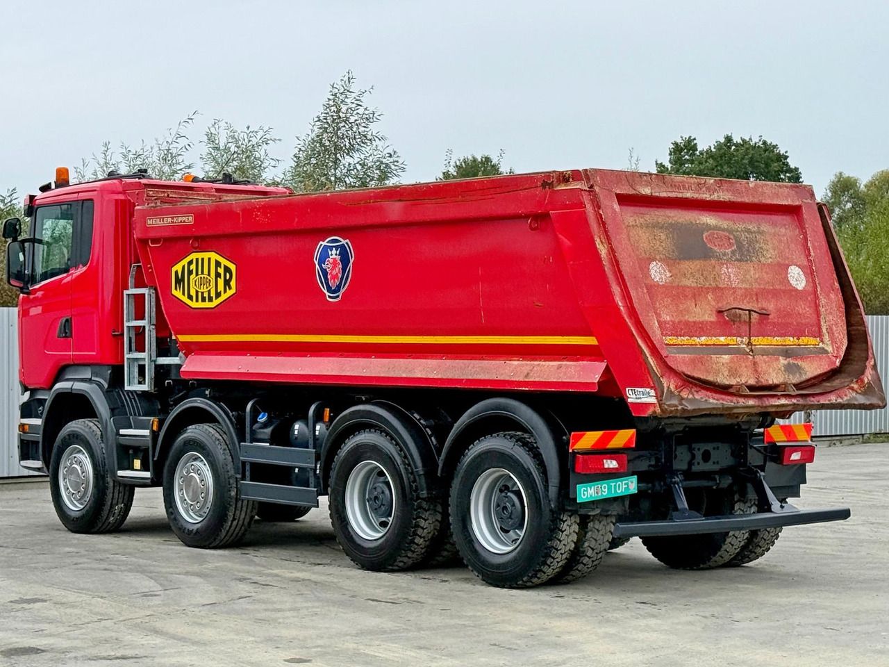 Volquete camión Scania R 410 * Kipper * TOPZUSTAND / 8x4: foto 6