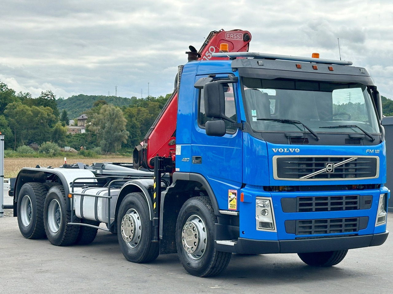 Volvo FM 12.420 * FASSI F150A.21 * 8x4 * TOP - Multibasculante camión, Camión grúa: foto 4 Volvo FM 12.420 * FASSI F150A.21 * 8x4 * TOP - Multibasculante camión, Camión grúa: foto 4