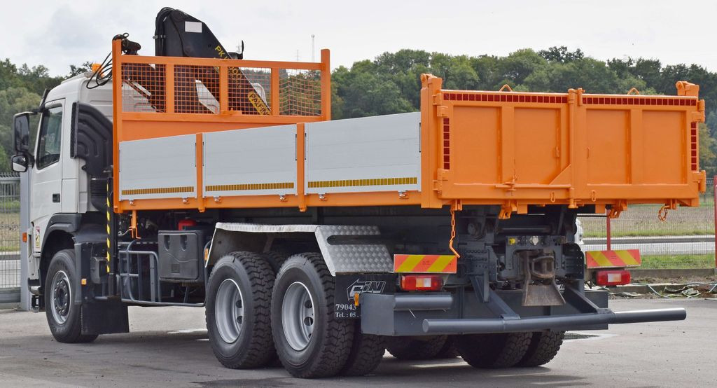 Volquete camión, Camión grúa Volvo FM 380 Kipper 6,20 m * PK 12000 * FUNK*6x4: foto 7