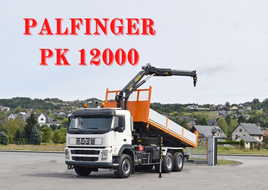 Volvo FM 380 Kipper 6,20 m * PK 12000 * FUNK*6x4 - Volquete camión, Camión grúa: foto 1 Volvo FM 380 Kipper 6,20 m * PK 12000 * FUNK*6x4 - Volquete camión, Camión grúa: foto 1