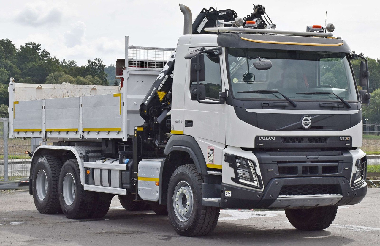 Volvo FMX 460 Kipper 5,40m *ATLAS 172.3E/FUNK *6x4 - Camión grúa: foto 3 Volvo FMX 460 Kipper 5,40m *ATLAS 172.3E/FUNK *6x4 - Camión grúa: foto 3