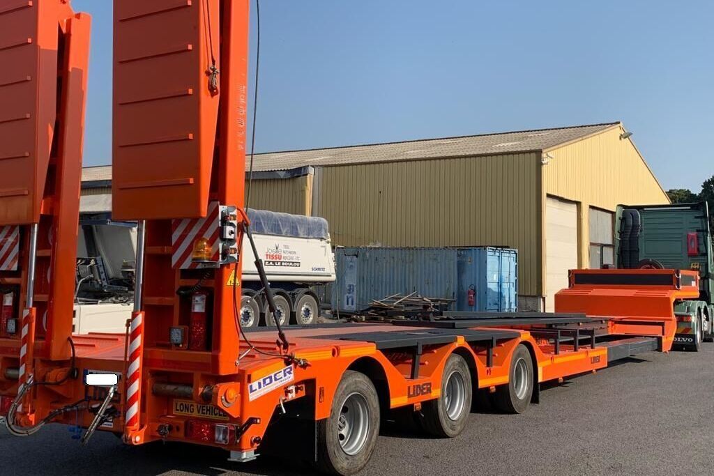 LIDER 2025 YEAR NEW LOWBED TRAILER FOR SALE (MANUFACTURER COMPANY) - Góndola rebajadas semirremolque: foto 1 LIDER 2025 YEAR NEW LOWBED TRAILER FOR SALE (MANUFACTURER COMPANY) - Góndola rebajadas semirremolque: foto 1