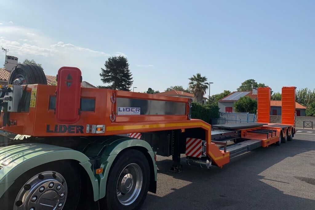 LIDER 2025 YEAR NEW LOWBED TRAILER FOR SALE (MANUFACTURER COMPANY) - Góndola rebajadas semirremolque: foto 3 LIDER 2025 YEAR NEW LOWBED TRAILER FOR SALE (MANUFACTURER COMPANY) - Góndola rebajadas semirremolque: foto 3