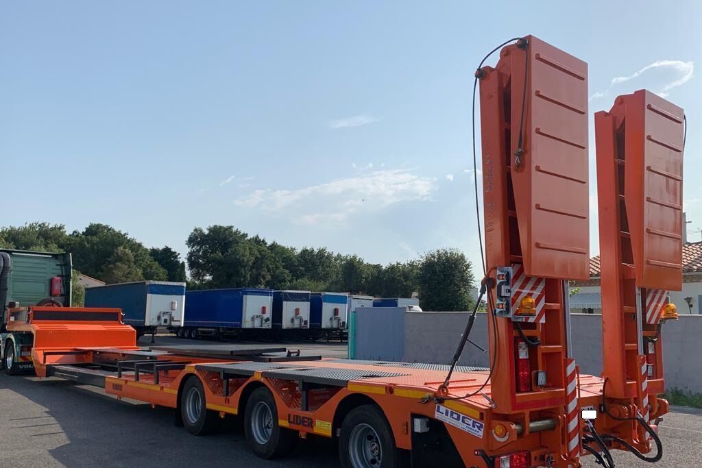 LIDER 2025 YEAR NEW LOWBED TRAILER FOR SALE (MANUFACTURER COMPANY) - Góndola rebajadas semirremolque: foto 4 LIDER 2025 YEAR NEW LOWBED TRAILER FOR SALE (MANUFACTURER COMPANY) - Góndola rebajadas semirremolque: foto 4