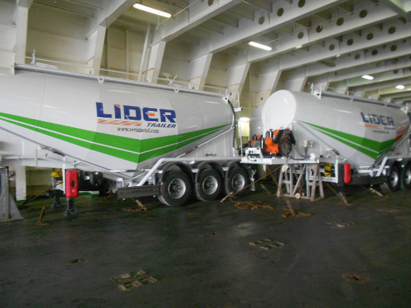 Cisterna semirremolque para transporte de cemento nuevo LIDER NEW ciment remorque 2025 YEAR (MANUFACTURER COMPANY): foto 7