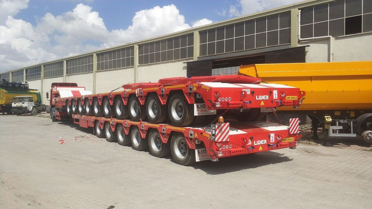Lider 2026 NEW 150 Tons capacity Lowbed semi trailer - Góndola rebajadas semirremolque: foto 3 Lider 2026 NEW 150 Tons capacity Lowbed semi trailer - Góndola rebajadas semirremolque: foto 3