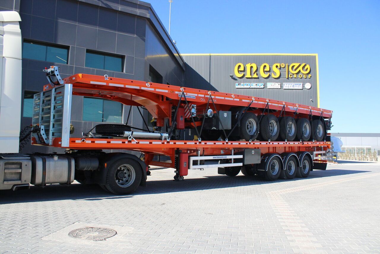 Lider 2026 YEAR NEW 40' 20' 30' container transport trailer manufactur - Portacontenedore/ Intercambiable semirremolque: foto 3 Lider 2026 YEAR NEW 40' 20' 30' container transport trailer manufactur - Portacontenedore/ Intercambiable semirremolque: foto 3