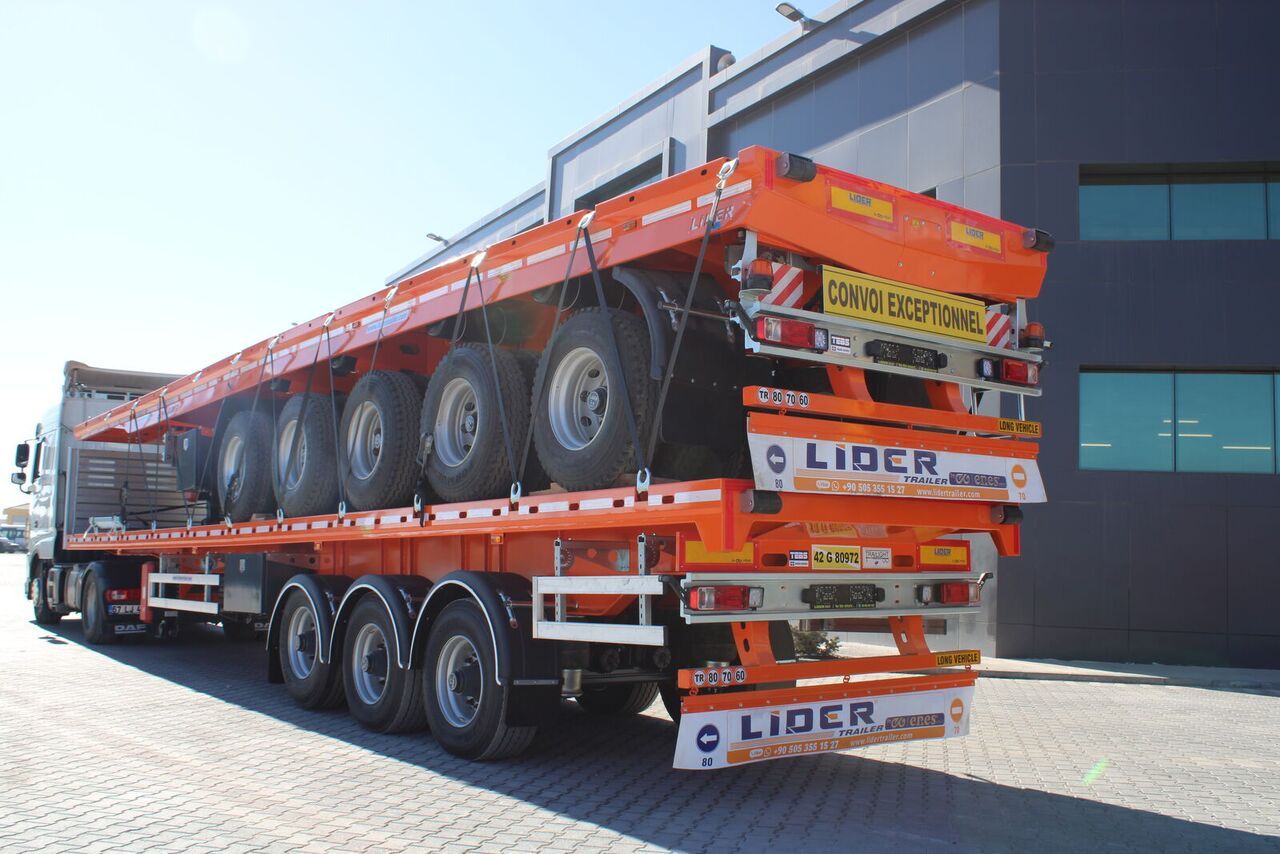 Lider 2026 YEAR NEW 40' 20' 30' container transport trailer manufactur - Portacontenedore/ Intercambiable semirremolque: foto 1 Lider 2026 YEAR NEW 40' 20' 30' container transport trailer manufactur - Portacontenedore/ Intercambiable semirremolque: foto 1