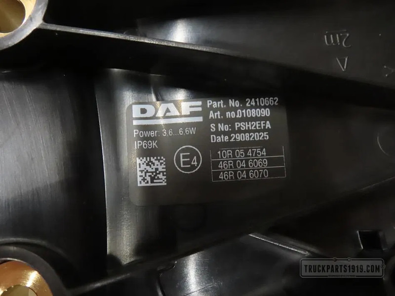 DAF 2410662 Hoekzichtcamera - Unidad de control para Camión: foto 2 DAF 2410662 Hoekzichtcamera - Unidad de control para Camión: foto 2