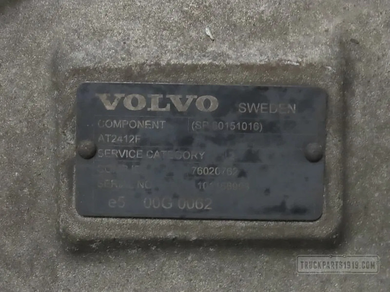 Volvo 60151016 Versnellingsbak AT2412F Volvo - Caja de cambios para Camión: foto 3 Volvo 60151016 Versnellingsbak AT2412F Volvo - Caja de cambios para Camión: foto 3
