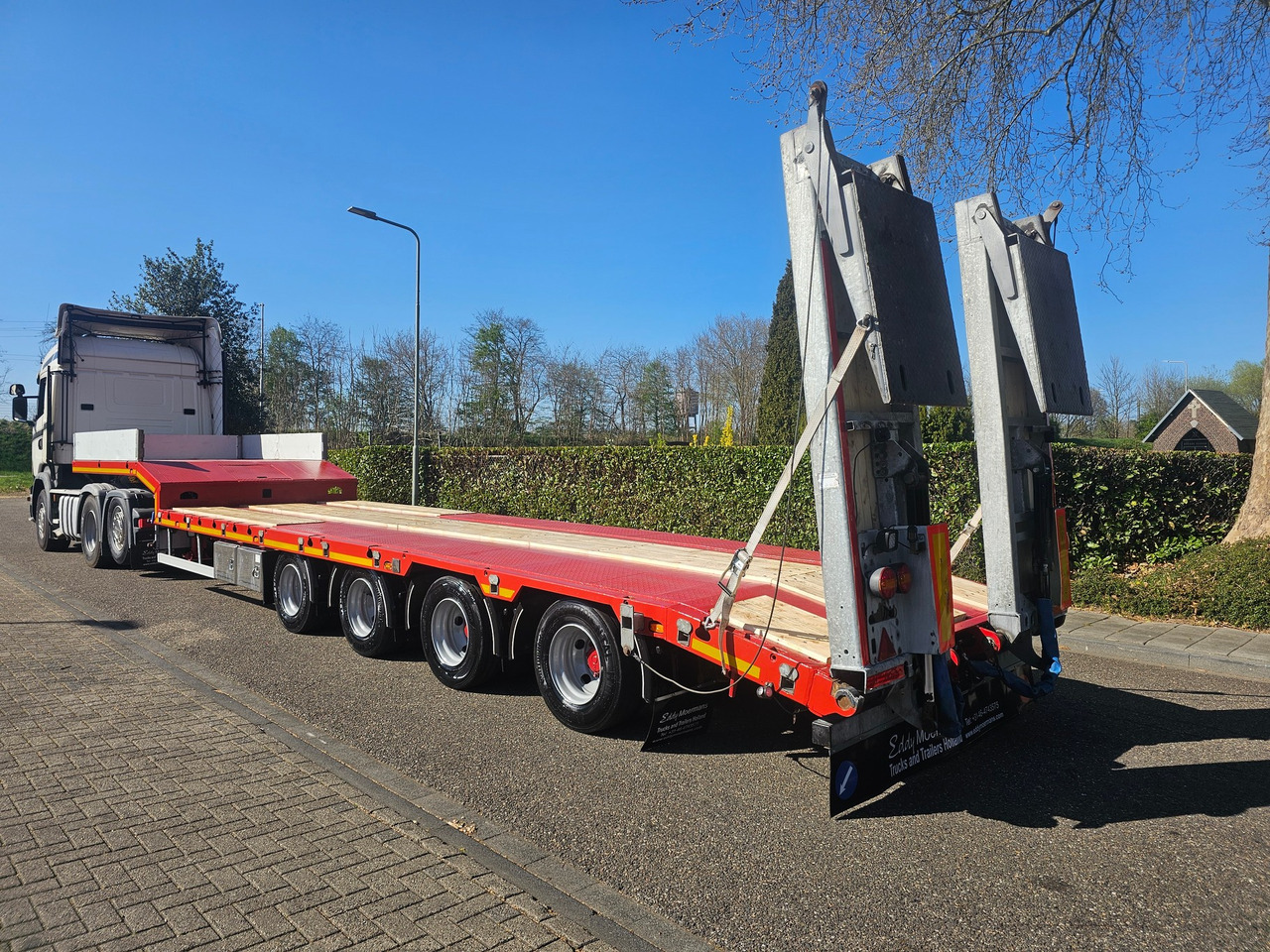 Hangler SVS-H 580 Semie Lowloader - Góndola rebajadas semirremolque: foto 2 Hangler SVS-H 580 Semie Lowloader - Góndola rebajadas semirremolque: foto 2