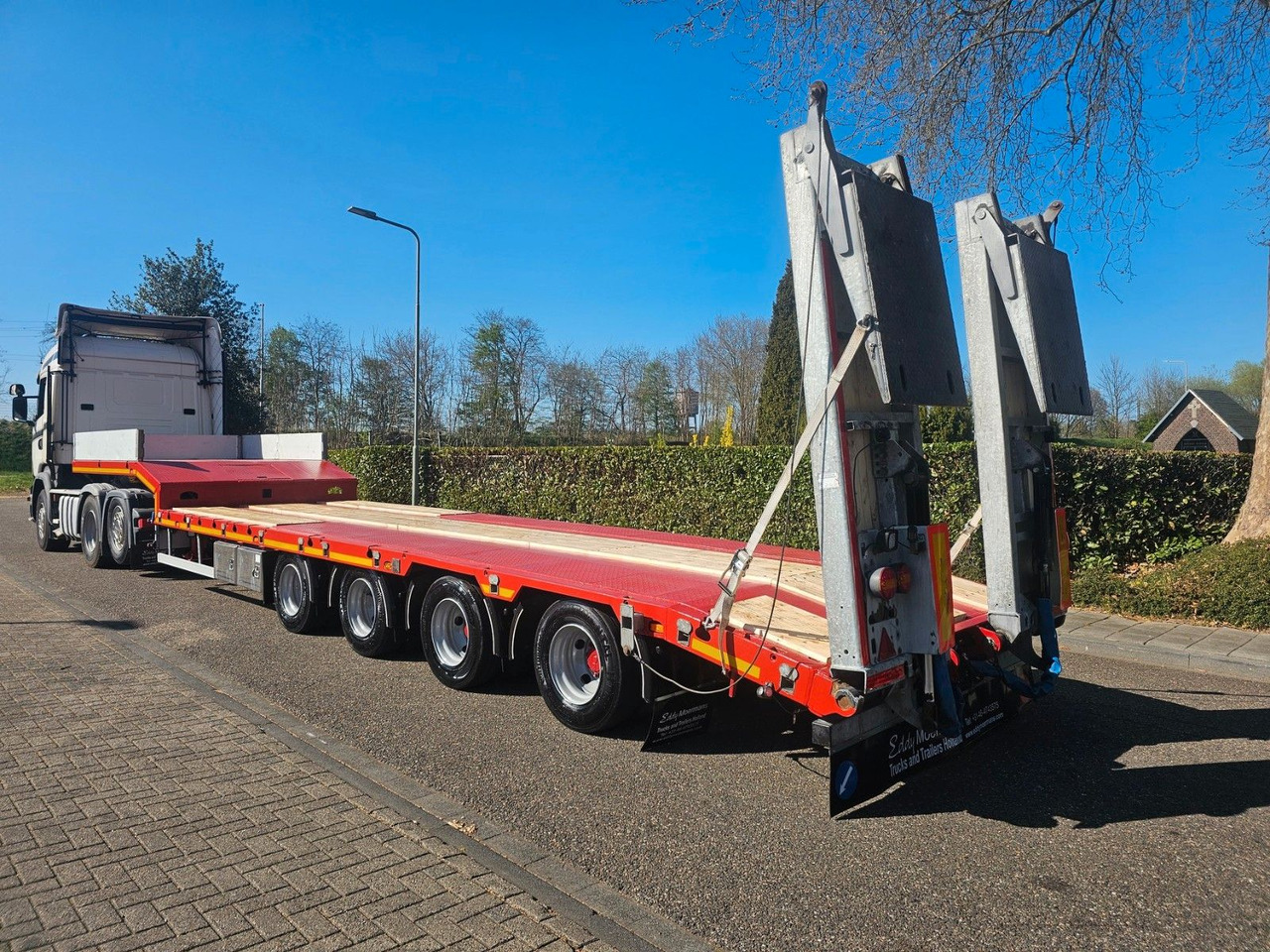 Hangler SVS-H 580 Semie Tieflader Mit Rampen - Góndola rebajadas semirremolque: foto 2 Hangler SVS-H 580 Semie Tieflader Mit Rampen - Góndola rebajadas semirremolque: foto 2