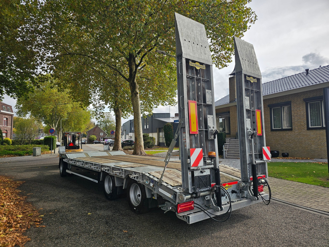 Humbauer HTD30 With Hydraulic Ramps - Góndola rebajadas remolque: foto 4 Humbauer HTD30 With Hydraulic Ramps - Góndola rebajadas remolque: foto 4