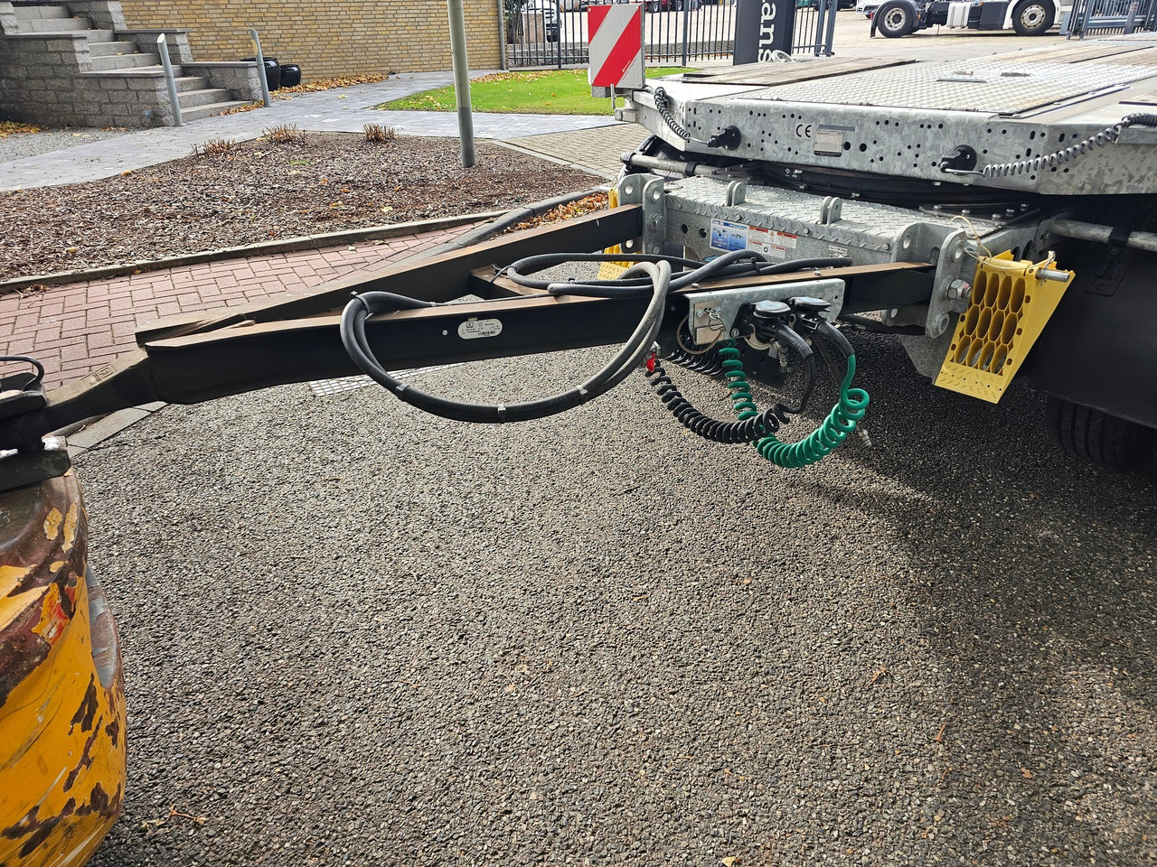 Góndola rebajadas remolque Humbauer HTD30 With Hydraulic Ramps: foto 8