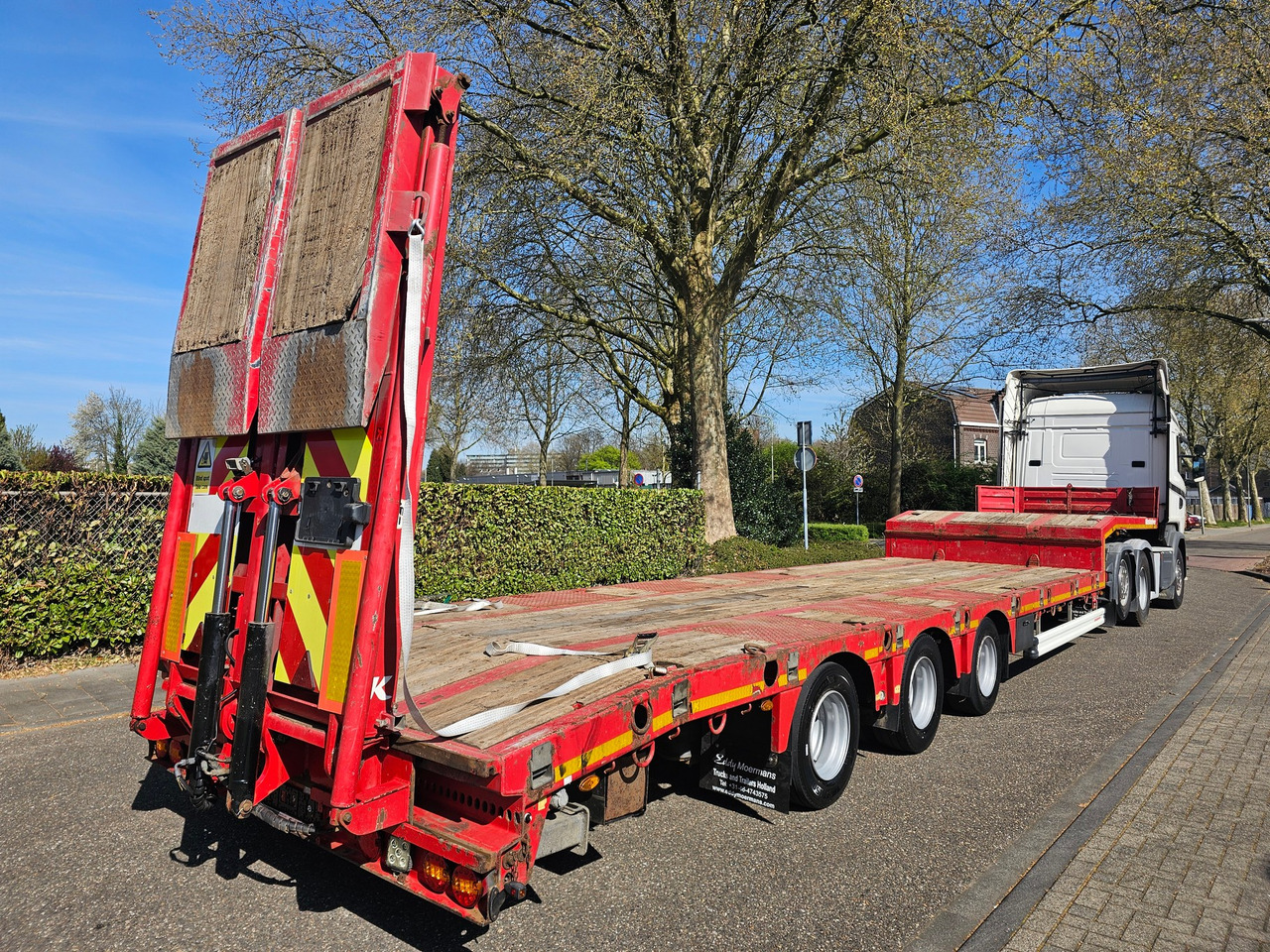 Kässbohrer LB3E With Hydraulic Flip Ramps - Góndola rebajadas semirremolque: foto 4 Kässbohrer LB3E With Hydraulic Flip Ramps - Góndola rebajadas semirremolque: foto 4