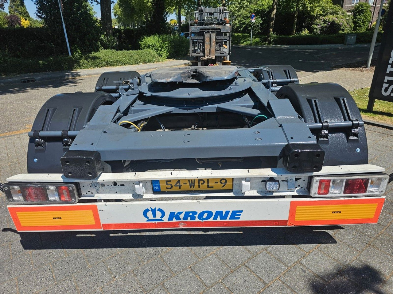 Remolque Krone ZZ 18 Dolly Mit NL LZV Zulassung: foto 7