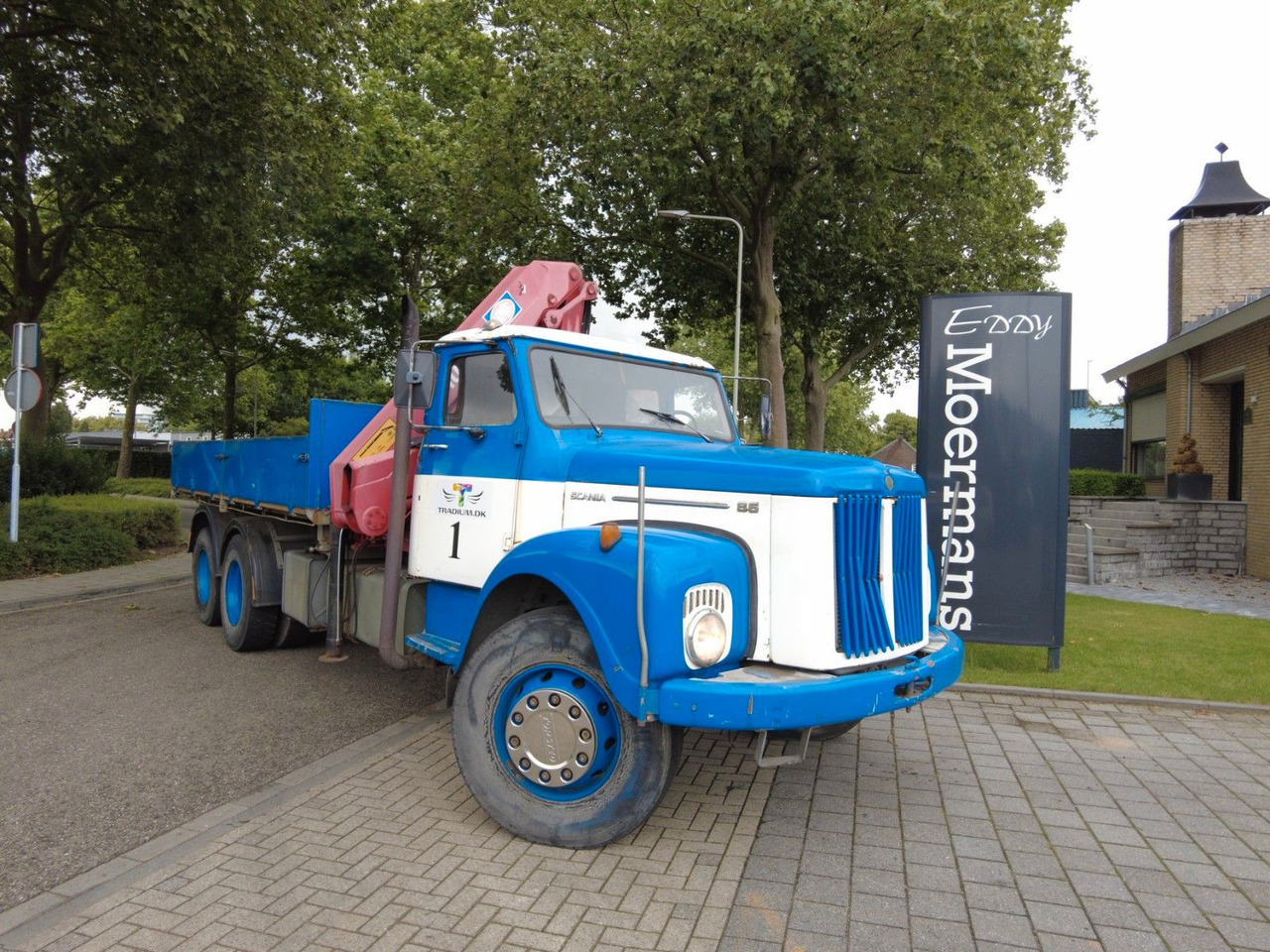 Scania 86 6x2 - Camión grúa: foto 1 Scania 86 6x2 - Camión grúa: foto 1