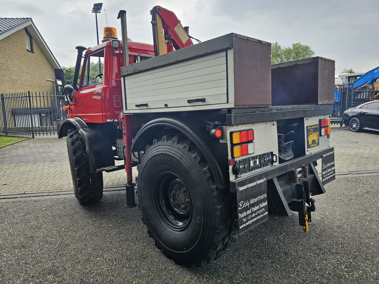 Unimog 406/U9000 4x4 - Camión grúa: foto 5 Unimog 406/U9000 4x4 - Camión grúa: foto 5