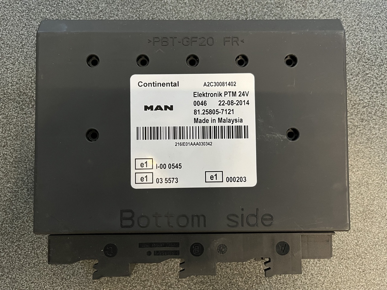 ELEKTRONIK PTM MAN TGX (MANUAL GEARBOX) - Unidad de control para Camión: foto 1 ELEKTRONIK PTM MAN TGX (MANUAL GEARBOX) - Unidad de control para Camión: foto 1