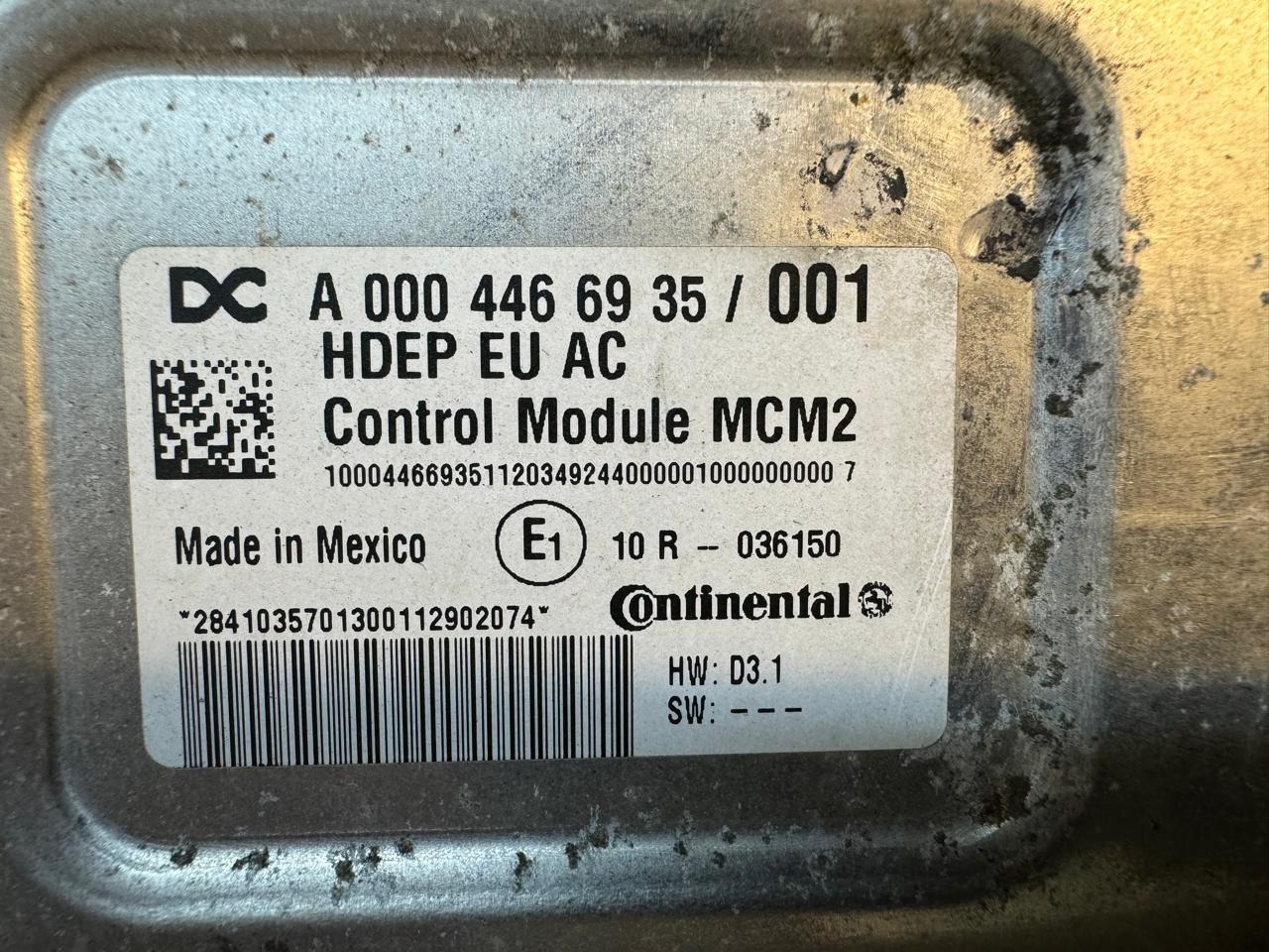 Unidad de control para Camión ENGINE CONTROL UNIT(CONTROL MODULE MCM 2) OM471LA,OM470LA,OM934LA EURO 5-6: foto 29