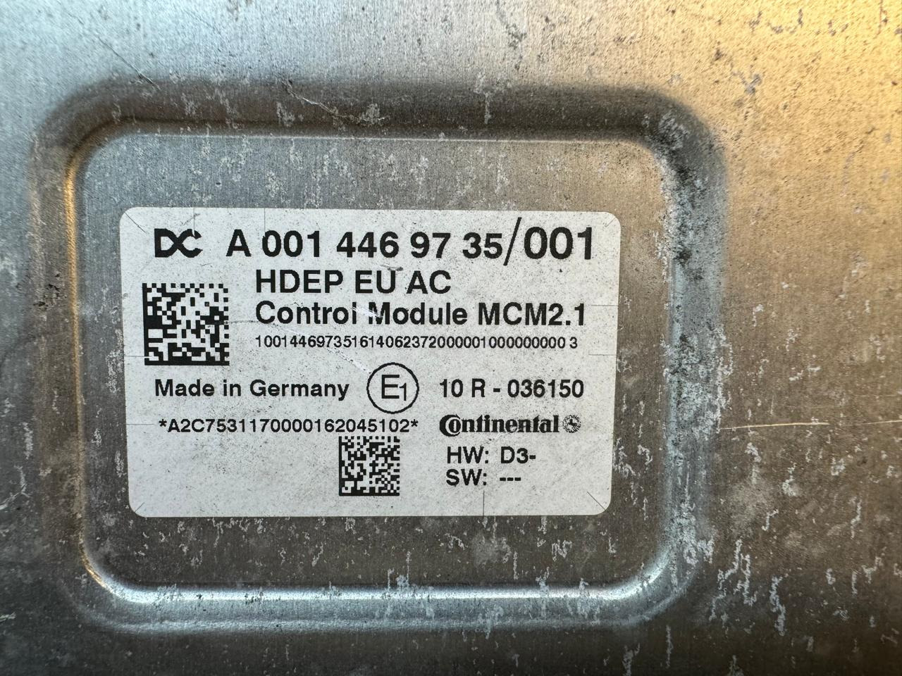Unidad de control para Camión ENGINE CONTROL UNIT(CONTROL MODULE MCM 2) OM471LA,OM470LA,OM934LA EURO 5-6: foto 14