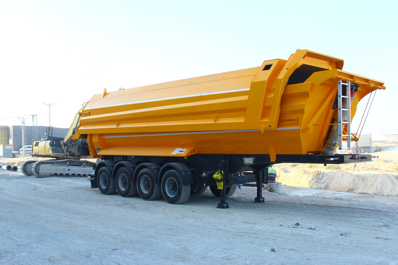 EMIRSAN 4 AXLE HEAVY DUTY TIPPER - Volquete semirremolque: foto 4 EMIRSAN 4 AXLE HEAVY DUTY TIPPER - Volquete semirremolque: foto 4