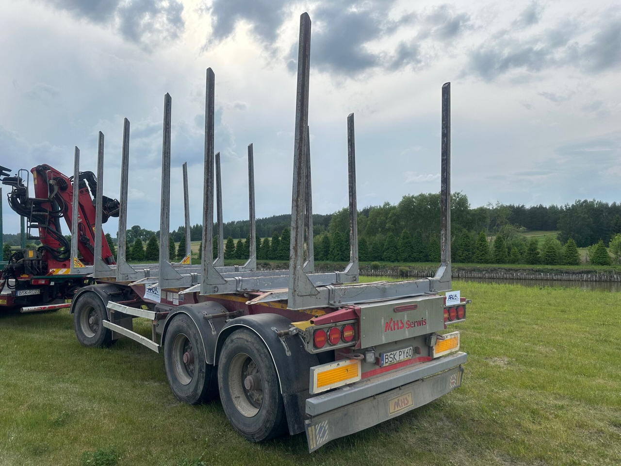 MHS przyczepa do przewozu drewna - Remolque maderero: foto 2 MHS przyczepa do przewozu drewna - Remolque maderero: foto 2