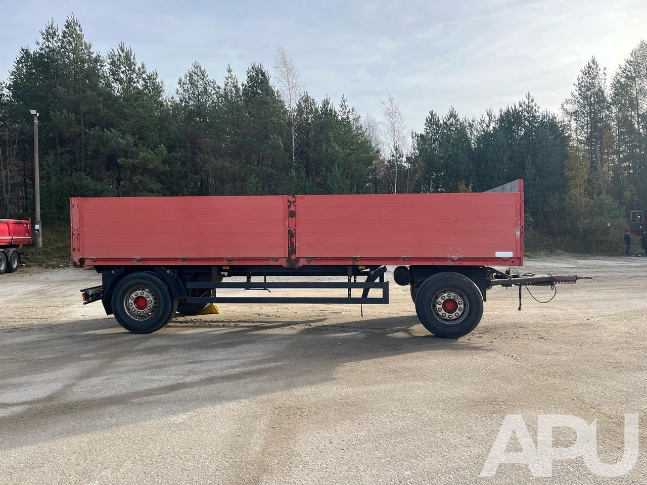 PRZYCZEPA GEIDOBLER–SOYEN NAL 18 - Remolque plataforma/ Caja abierta: foto 5 PRZYCZEPA GEIDOBLER–SOYEN NAL 18 - Remolque plataforma/ Caja abierta: foto 5